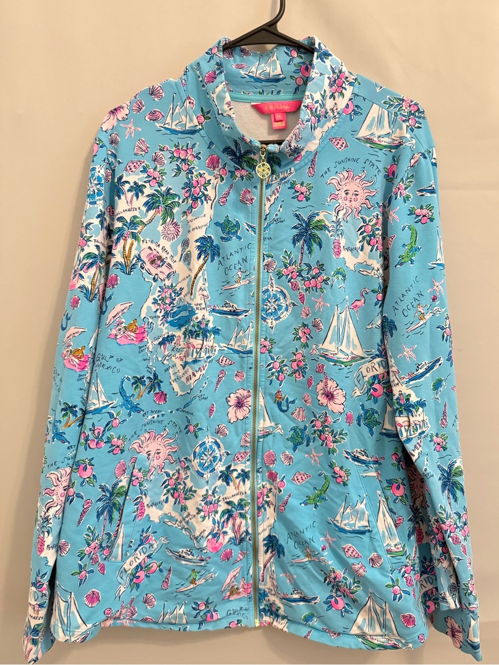 FLORIDA PRINT- Zip Up- Holy Grail Item